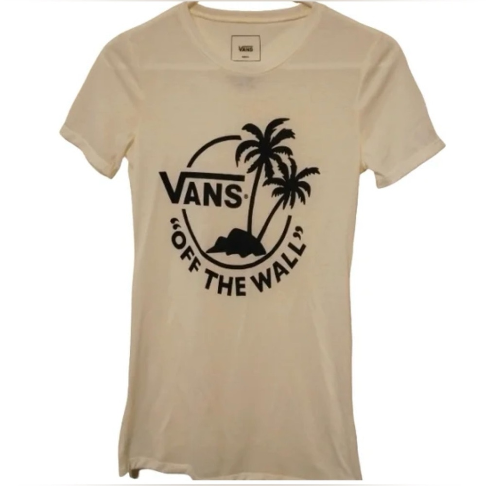NWOT Vans Women's Mini Palm Tee Shirt